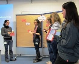 Gemeinsames Brainstorming
