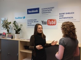Unsere Kollegin Leonie im Interview