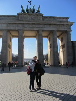 Jessica und ich in Berlin