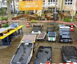 Viele Solarmobile sind vertreten