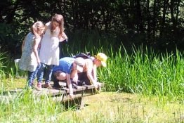 Auf Entdeckungstour am See