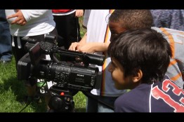 Bei dem Video "Hoffnung" zu Kinderarmut haben Kinder aus Helleböhn tatkräftig mitgearbeitet.