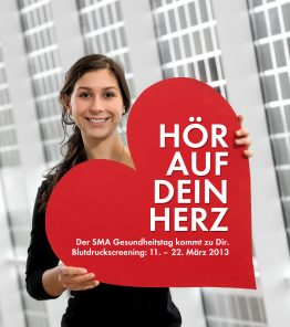 Hör auf dein Herz: Gesundheitstag bei SMA