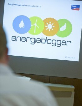Energieblogger im Austausch