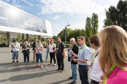 Vorstellung der netzautarken Solar Academy im Rahmen des letzten Barcamp Renewables