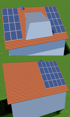 Die PV-Anlage in der Planungssoftware