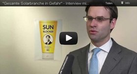 Gesamte Solarbranche in Gefahr