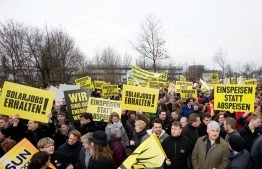 SMA Protestaktion am 23.02.2012