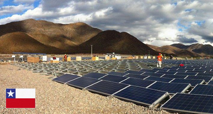 SMA solar reference project in Chile