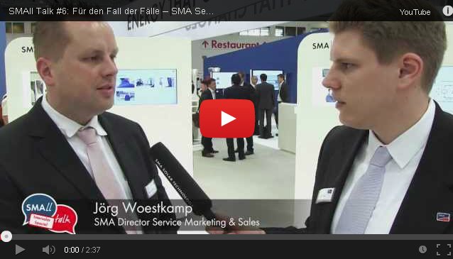 SMAll Talk Service auf der Intersolar 2013