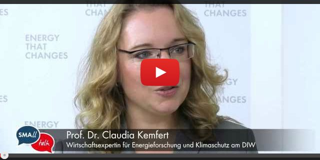 SMAll Talk-Interview mit Prof. Dr. Kemfert