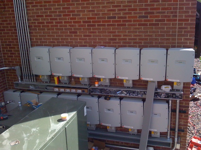 Example 1: These inverters would not pass inspection in the current configuration. 