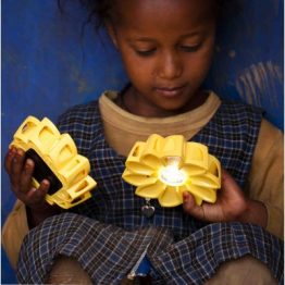 Nice and useful: the solar lamp "little sun". Source: Lilli Green Shop