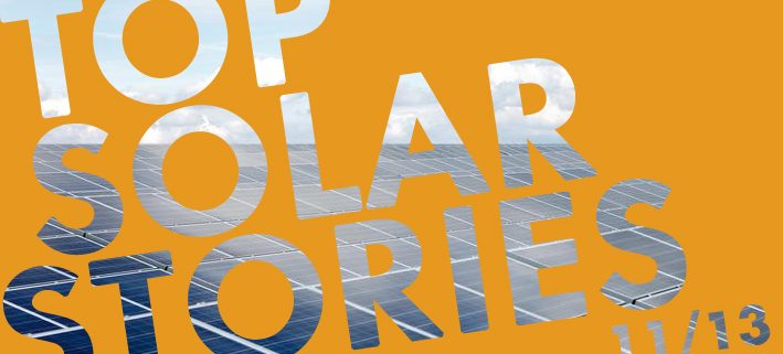 top solar stories november 2013