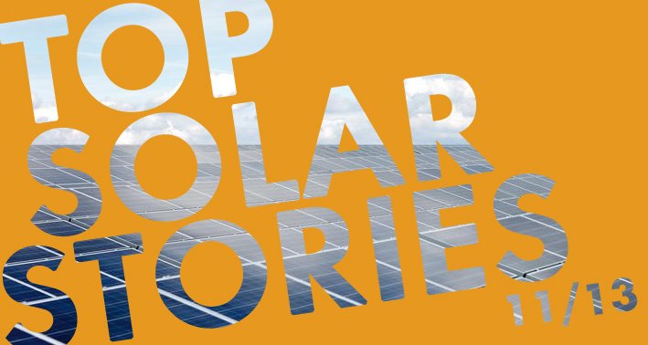 top solar stories november 2013