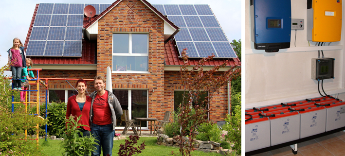 Passivhaus dank der Smart Home Lösung