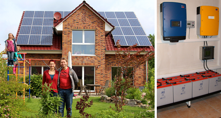 Passivhaus dank der Smart Home Lösung