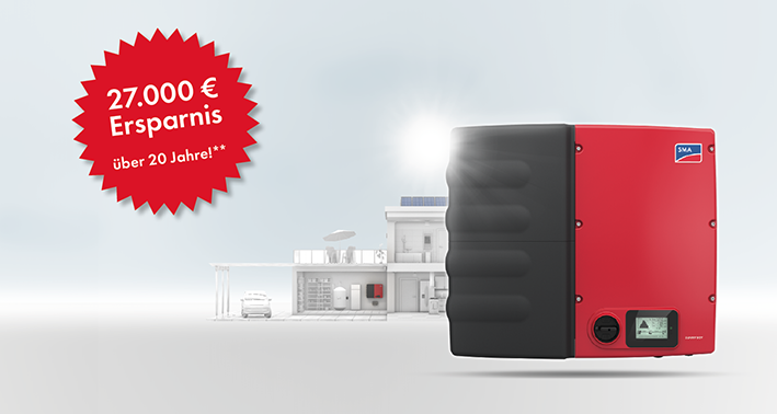 Ersparnis Sunny Boy Smart Energy
