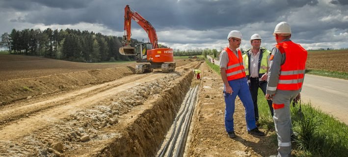 Netzausbau Erdkabel, Quelle: Nico Pudimat