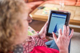 Mit der Sunny Portal App können wir über unser Tablet verfolgen, wie hoch unser Eigenverbrauch ist bzw. wieviel Strom ins Netz eingespeist wird. Sunny Portal