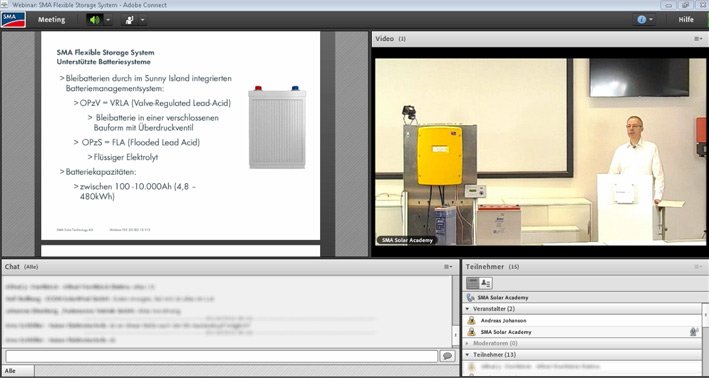 Webinar SMA Solar Academy Smart Home FSS