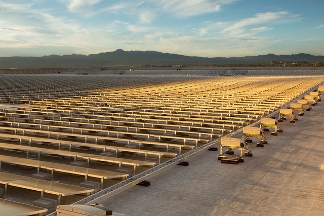 Manadalay Bay solar with Sunny Tripowers