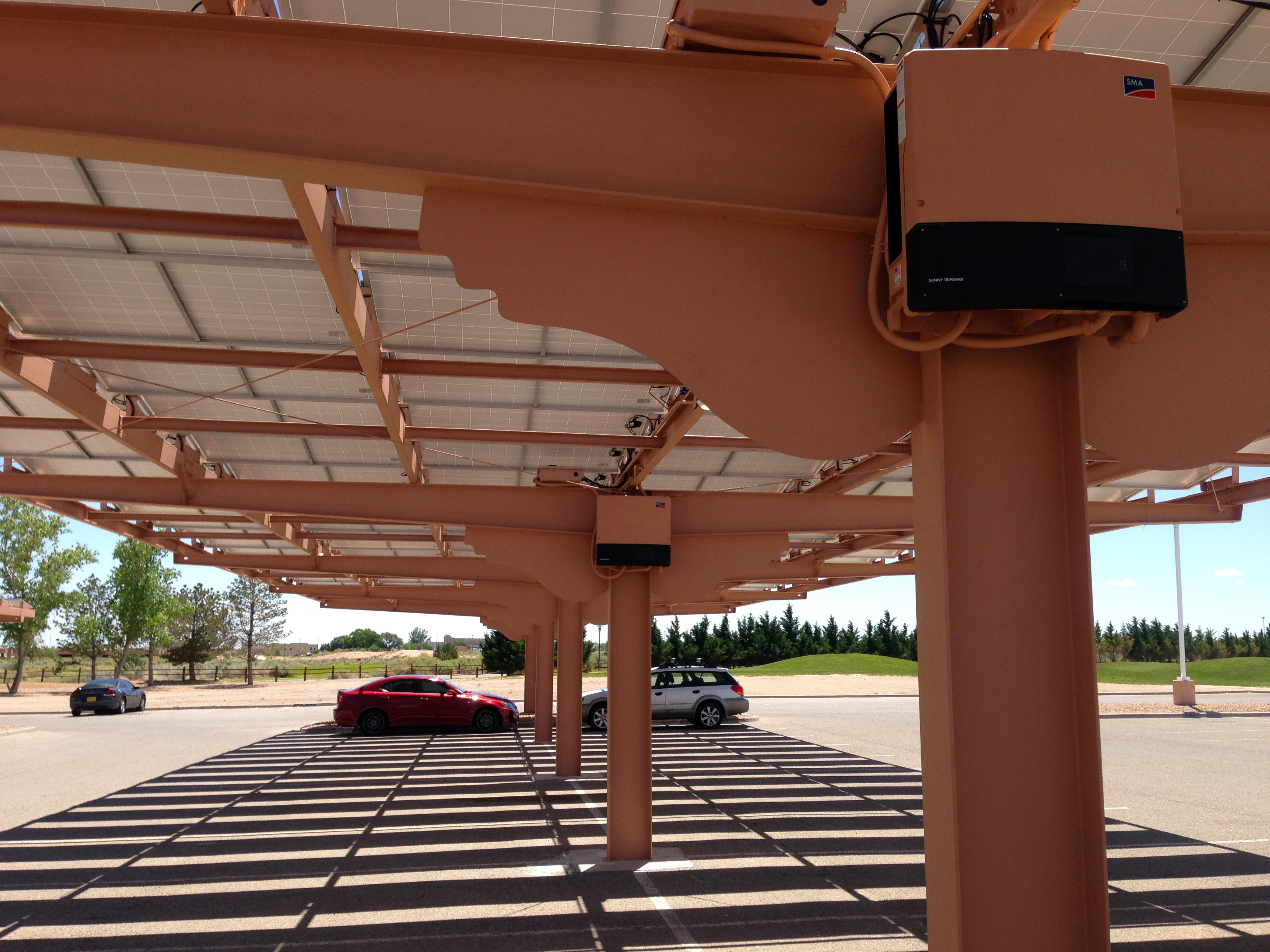 Sunny Tripower Carport Osceola Energy