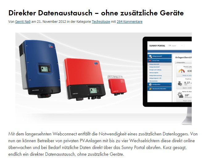 Der zweitmeist gelesenste Artikel