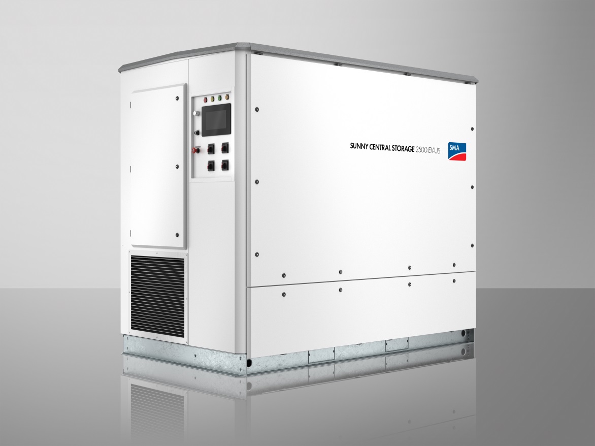 SMA’s large-scale storage solution: Sunny Central Storage 2500-EV-US