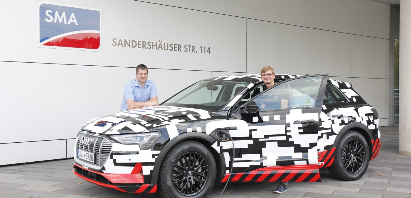How Audi And Sma Are Connecting E Mobility And Solar Power