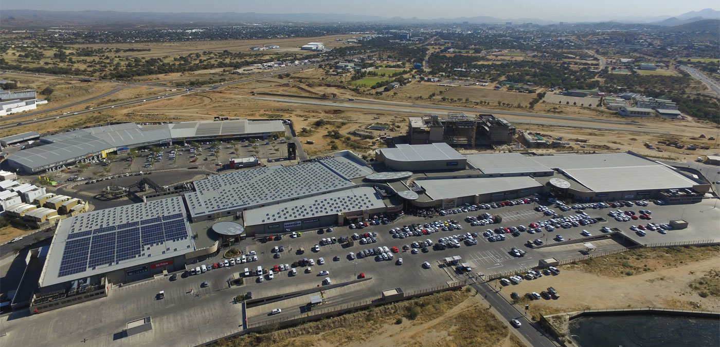 PV System Reduces Electricity Costs in Namibia’s Largest Shopping Mall