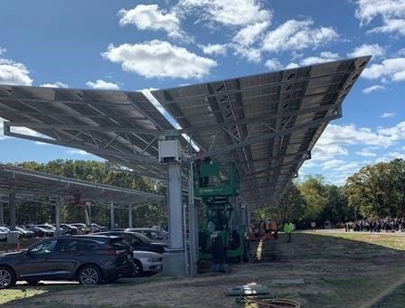 Solar carport