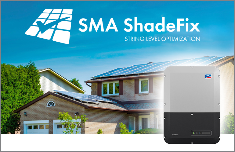 SMA Sunny Boy with ShadeFix optimization