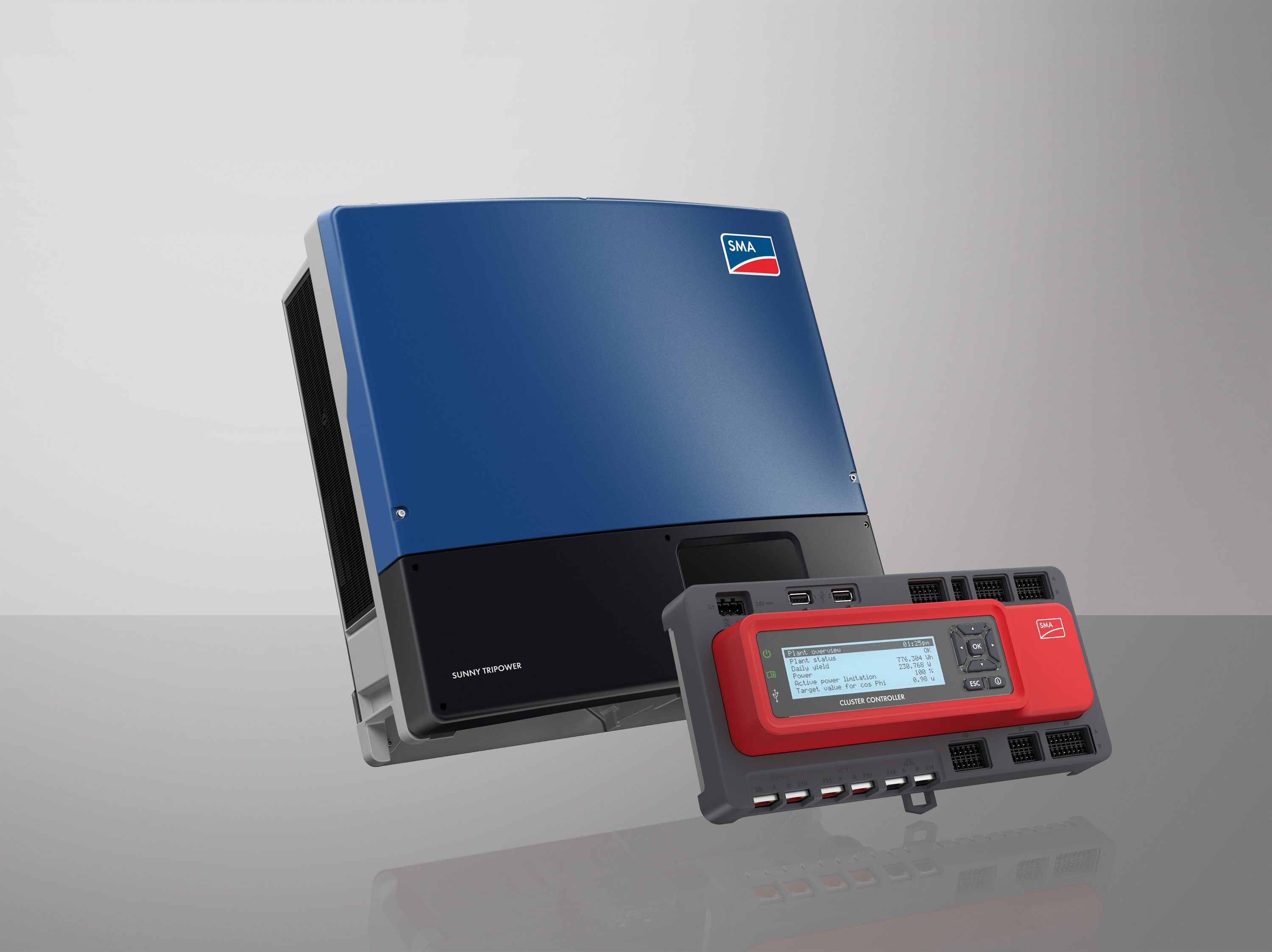 Sunny Tripower TL-US with Cluster Controller