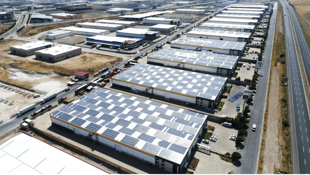 Mimarsinan OSB Fabrika çatı üzeri GES, Kayseri (EPC – Asunim) Mimarsinan OSB Fabrika çatı üzeri GES, Kayseri (EPC – Asunim)