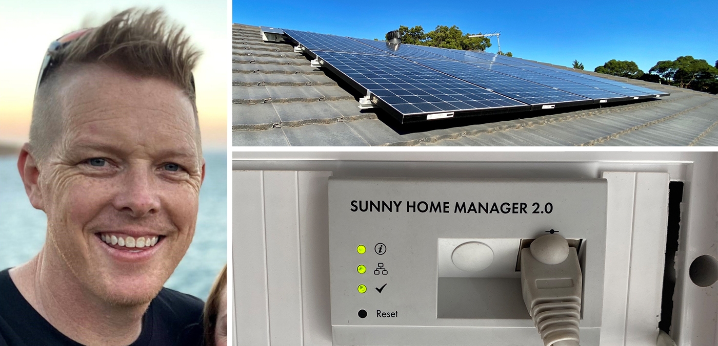 Automatic Energy Cost Savings: With Solar power and the SMA Sunny Home Manager