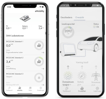 SMA EV Charger via SMA Energy App