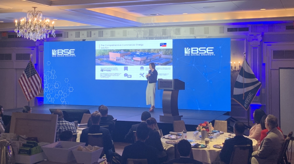 Big Shine Energy Symposium: Cara Richards’ Keynote on CAPEX vs LCOE Cara Richards at Big Shine Energy Symposium