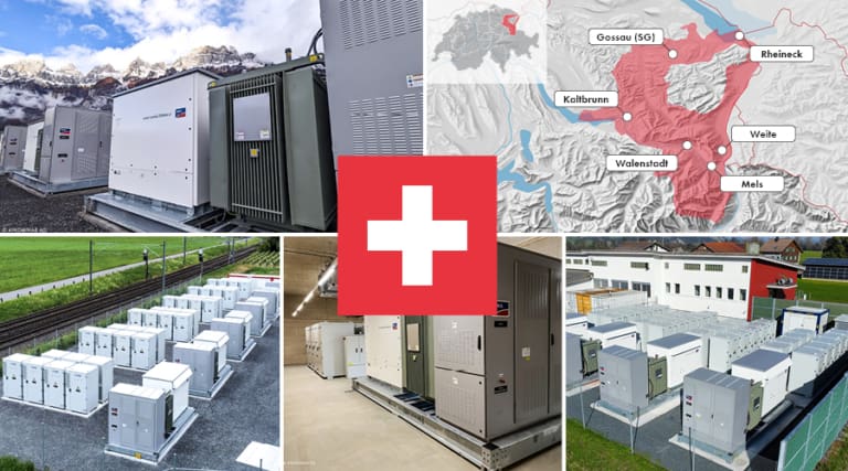 Wie große Batteriespeicher in der Schweiz zur Netzstabilisierung beitragen
